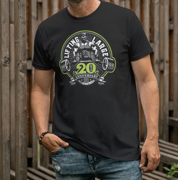 リフティングラージ 20イヤー・アニバーサリーTシャツ