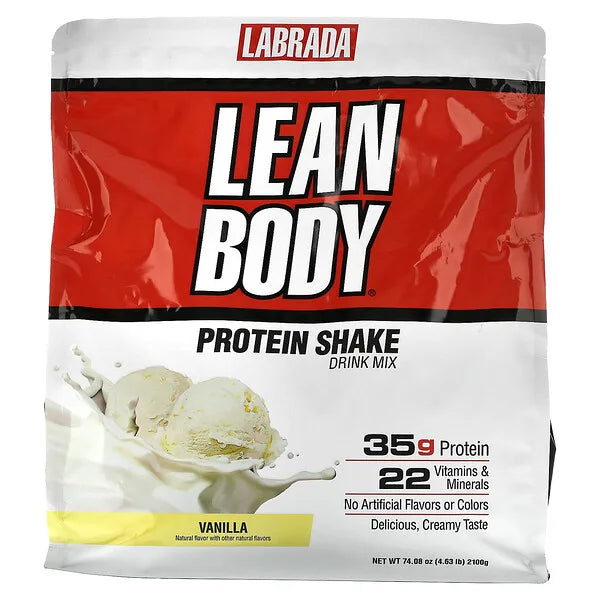 ラブラダニュートリション リーンボディ 高タンパク・ミールリプレイスメントシェイク 2.1kg