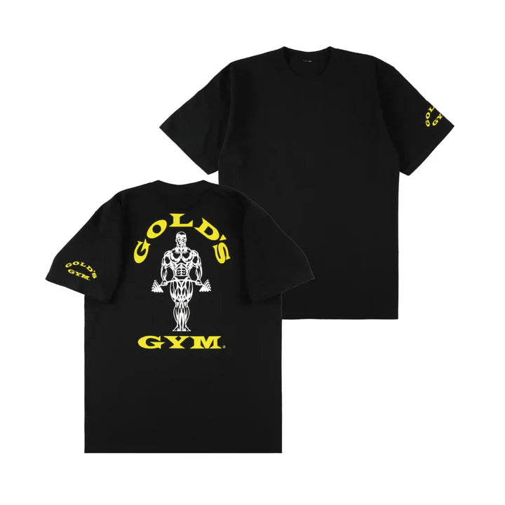 ゴールドジム G2270 バックプリントTシャツ(ターミネーターロゴ)