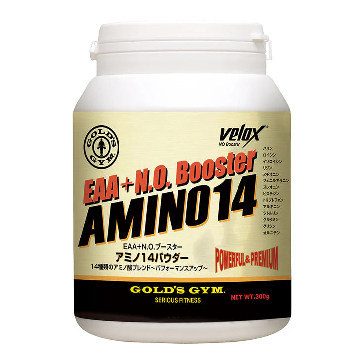 ゴールドジム F4550 F4500 EAA+N.O.ブースター|アミノ14パウダー 500g 300g