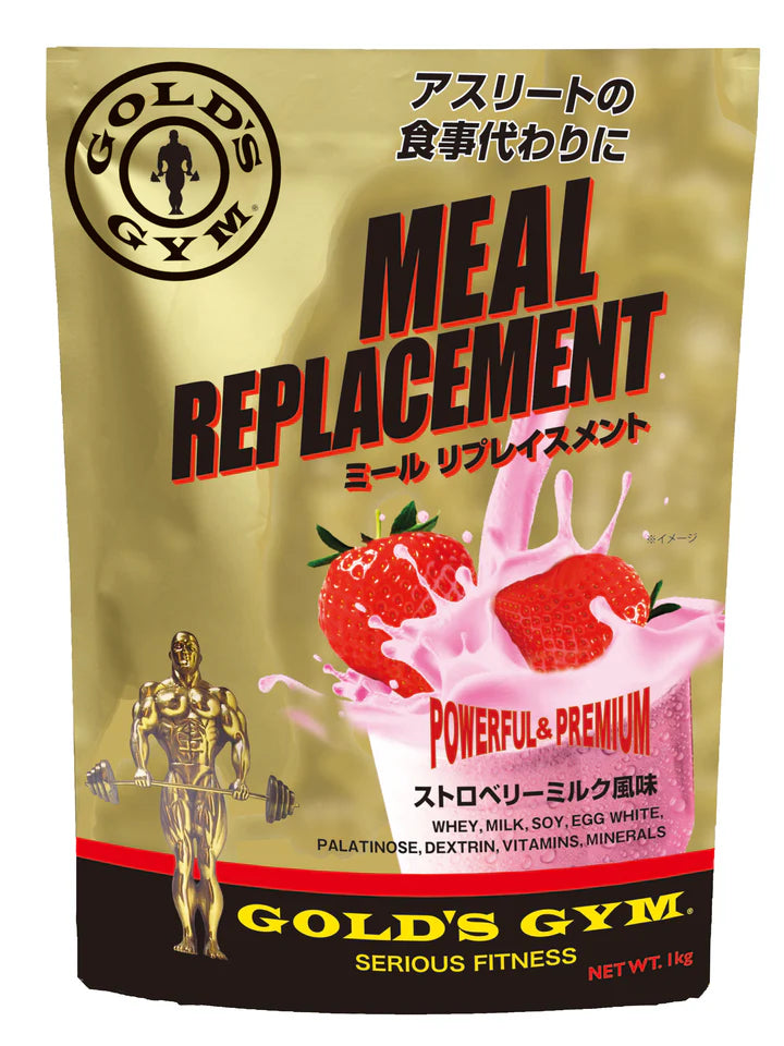 ゴールドジム F8621 ミールリプレイスメント ストロベリーミルク風味 1kg