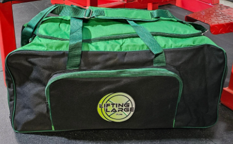 リフティングラージ ジムダッフルバッグ
