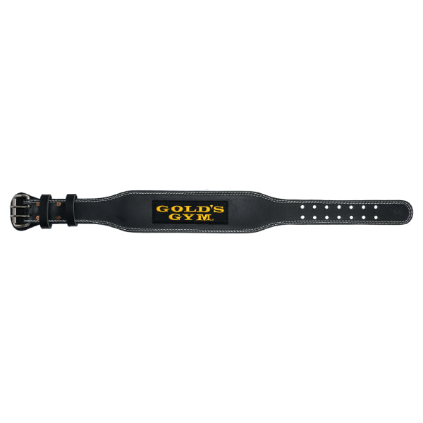 ゴールドジム G3368 トレーニングレザーベルト BK