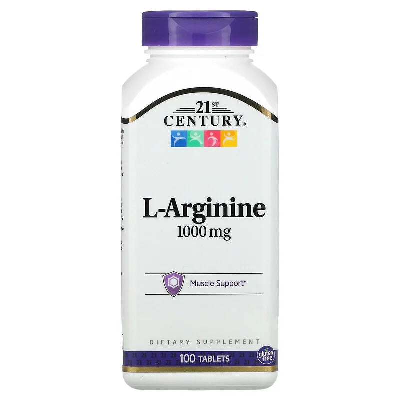 21st センチュリー L-アルギニン 1,000mg 100粒