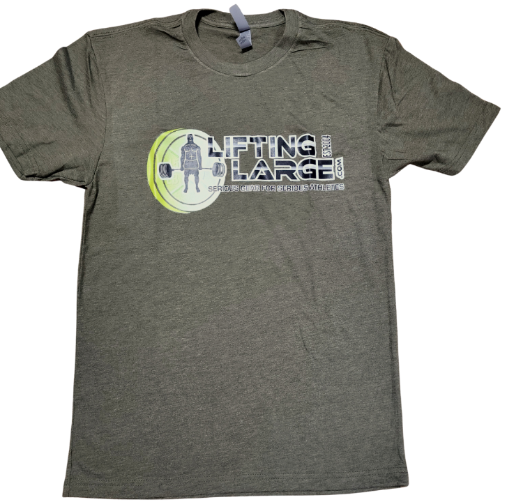 リフティングラージ ミリタリーグリーンTシャツ