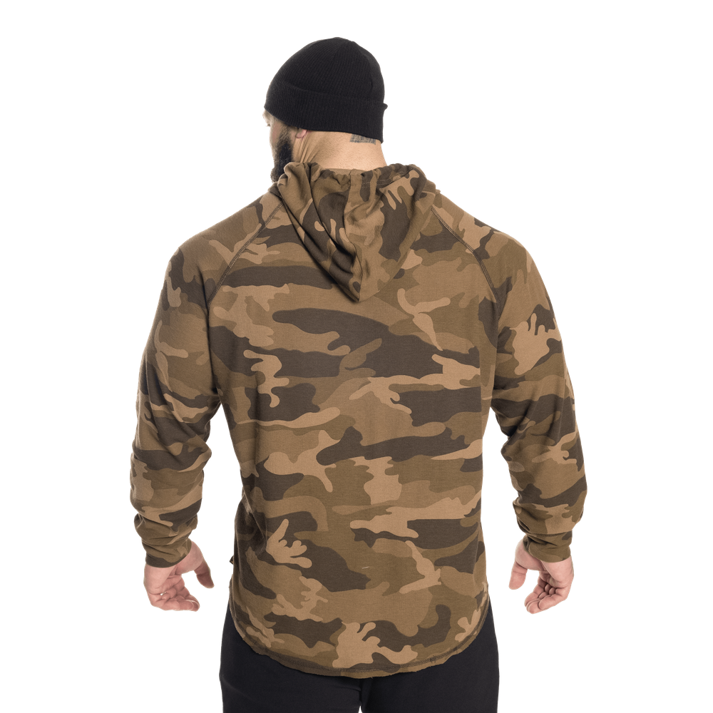 GASP 220733 L/Sサーマルフーディー グリーンカモ Sサイズ