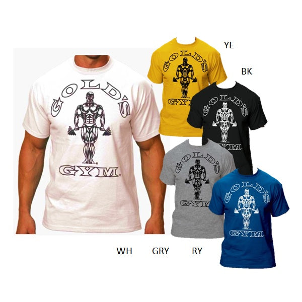 ゴールドジム G6115 ベーシックジョーTシャツ(ターミネーター)