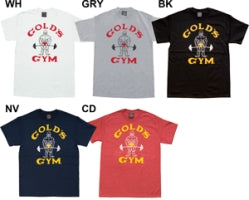 ゴールドジム G7143 ベーシックTシャツ(クラシックJ)