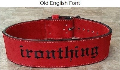 パイオニア 納期約2ヶ月 P028 厚さ10mm ダブルスエード パワーリフティングベルト