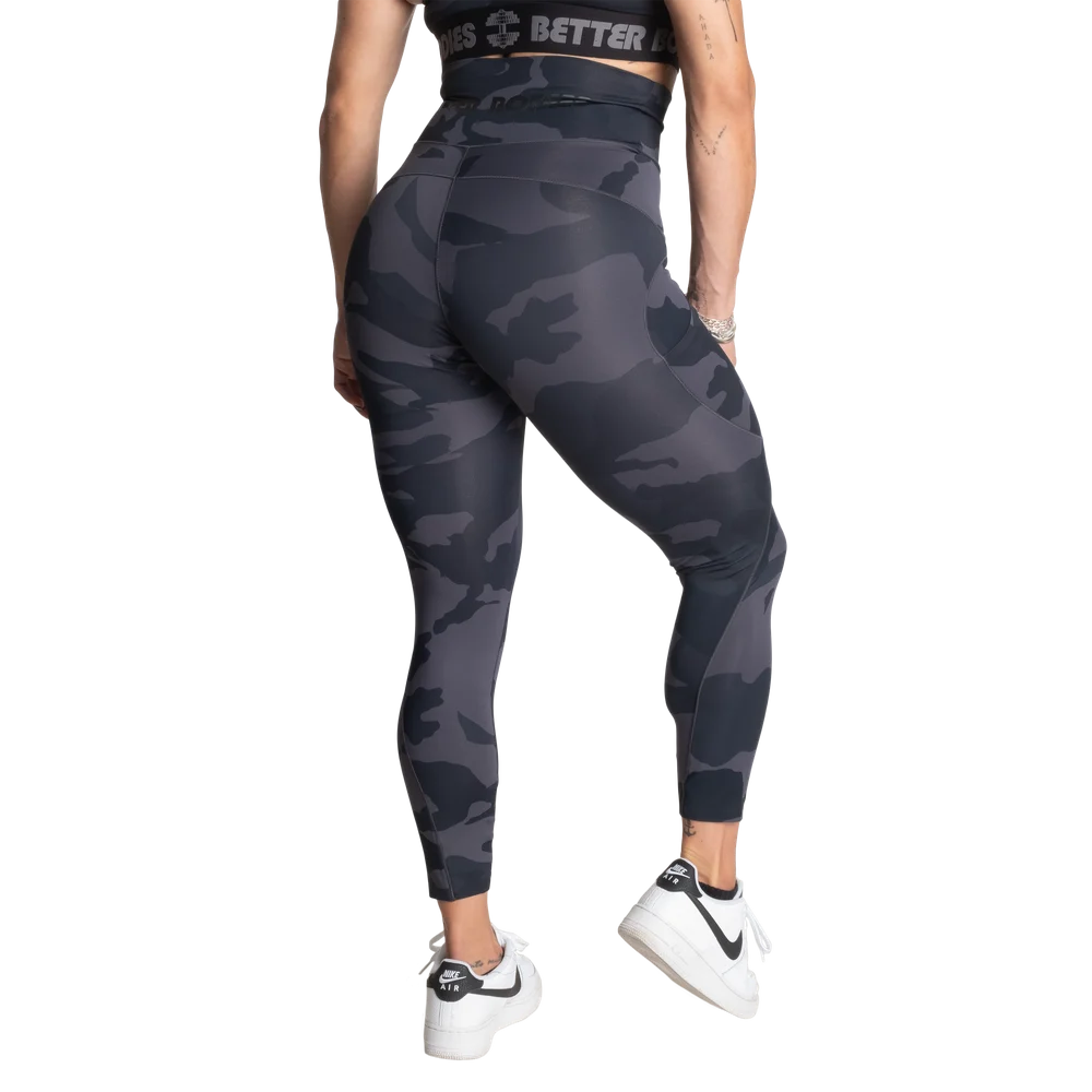 在庫限り超特価　ベターボディーズ　111014　ハイウェストレギンス 　レッド、ダークカモ　9,780 → 7,980円