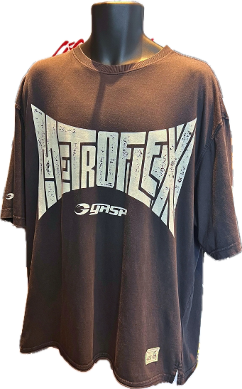 GASP×メトロフレックスジム　コラボレーション　Ｔシャツ　第3弾　Metroflex Vintage Iron Tee