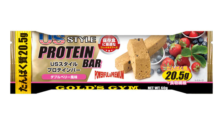 ゴールドジム F2550 F2551 USスタイルプロテインバー 60g×12本 